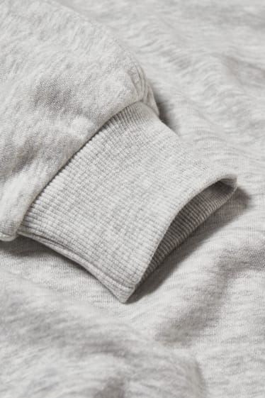 Clockhouse femme - CLOCKHOUSE - robe en molleton - gris clair chiné