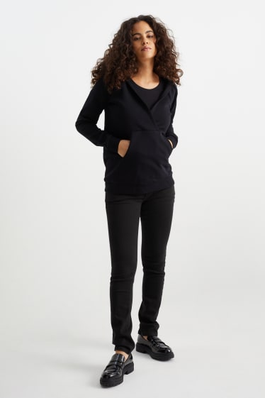 Donna - Jeans premaman - slim fit - LYCRA® - jeans grigio scuro