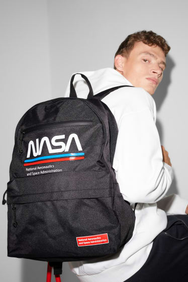 Clockhouse Boys - CLOCKHOUSE - Rucksack - NASA - schwarz