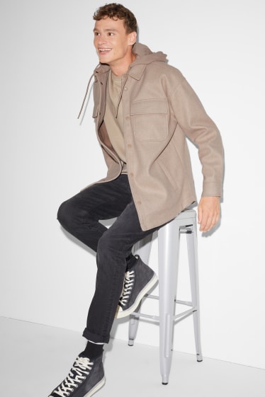 Clockhouse nen - CLOCKHOUSE - Jaqueta camisera - beix jaspiat