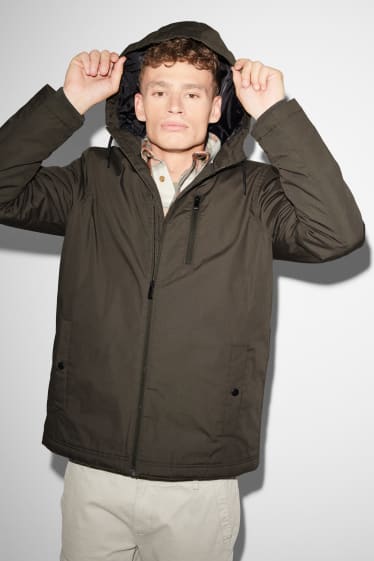 Clockhouse homme - CLOCKHOUSE - veste à capuche - vert foncé