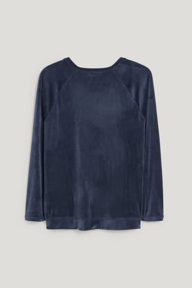 Donna - Maglia pigiama - blu scuro