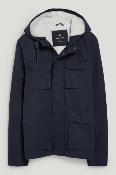 Clockhouse homme - CLOCKHOUSE - veste à capuche - bleu foncé