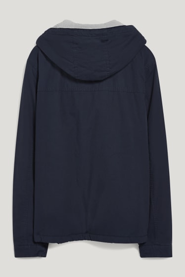 Clockhouse homme - CLOCKHOUSE - veste à capuche - bleu foncé