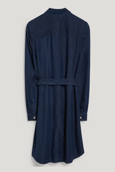 Donna - Vestito di jeans - jeans blu scuro