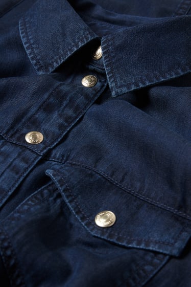Donna - Vestito di jeans - jeans blu scuro