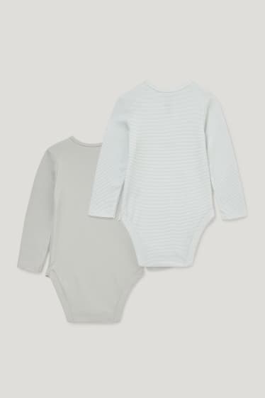 Bébé garçons - Lot de 2 - Miffy - bodys pour bébé - turquoise clair