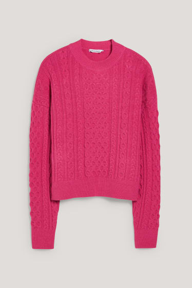 Exclu web - CLOCKHOUSE - pull - rose