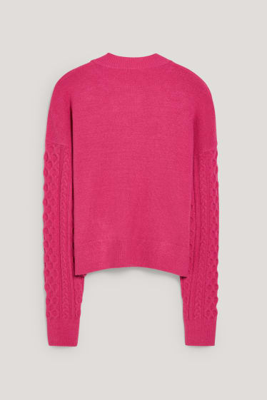 Exclu web - CLOCKHOUSE - pull - rose