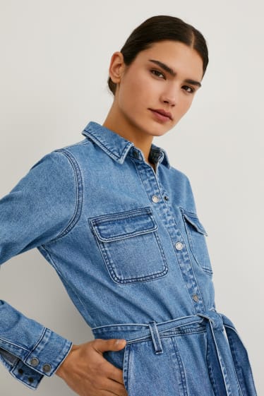 Mujer - Vestido vaquero - vaqueros - azul
