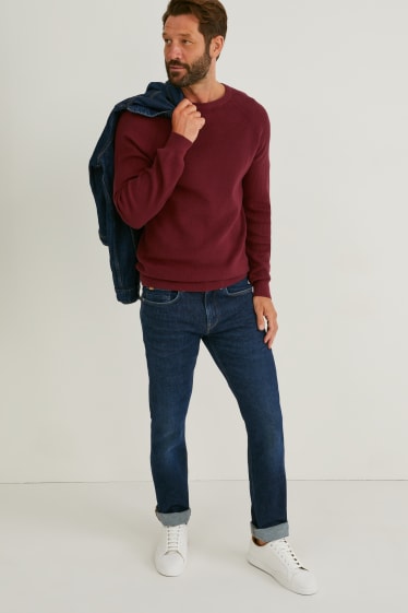Uomo - Maglione - bordeaux