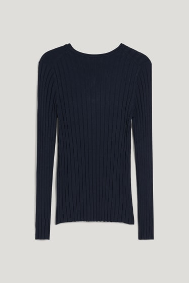 Donna - Maglione - blu scuro