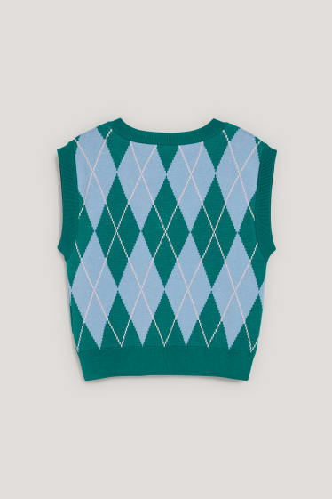 Clockhouse Girls - CLOCKHOUSE - spencer - geruit - groen