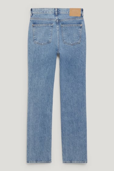 Dona - Straight jeans - high waist - texà blau clar