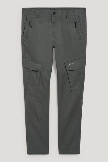 Uomo - Pantaloni cargo - THERMOLITE® - LYCRA® - verde scuro