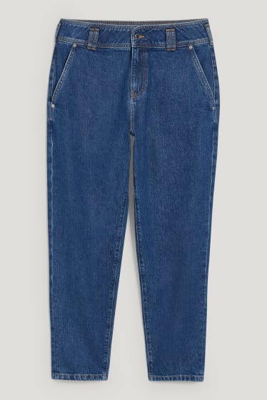 Clockhouse Girls - CLOCKHOUSE - mom jeans - vita alta - jeans blu