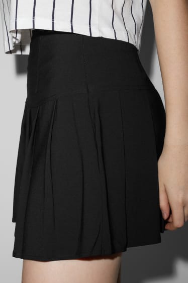 Clockhouse Girls - CLOCKHOUSE - fustă mini - negru