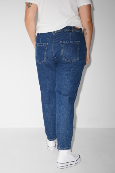 Clockhouse Girls - CLOCKHOUSE - mom jeans - vita alta - jeans blu