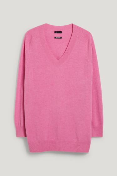 Femmes - Pull en cachemire - rose