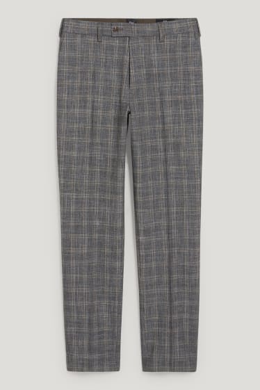 Bărbați - Pantaloni modulari - regular fit - stretch - LYCRA® - gri / bej
