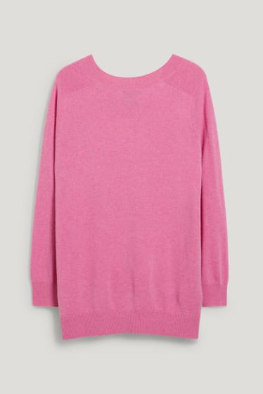 Femmes - Pull en cachemire - rose