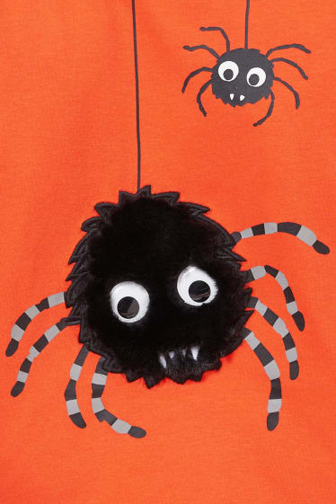 Toddler Boys - Multipack 2er - Halloween-Sweatshirt und -Langarmshirt - orange-rot