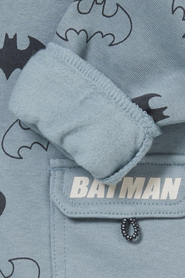 Baby Boys - Batman - felpa per neonati - grigio / verde menta