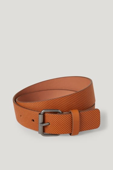 Bambini: - Cintura - similpelle - havana