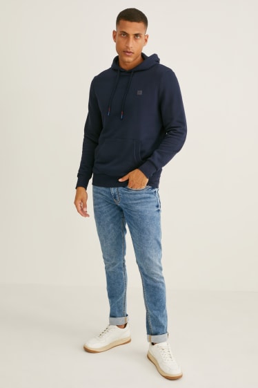 Herren - Hoodie - dunkelblau