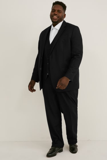 Men XL - Mix-and-match suit trousers - regular fit - black