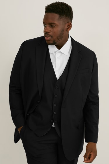 Pánské XL - Oblekové sako - černá