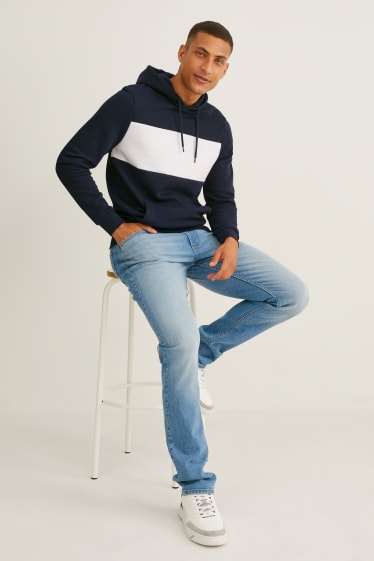 Herren - Hoodie - dunkelblau