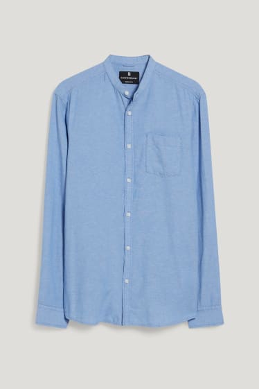 Clockhouse nen - CLOCKHOUSE - camisa - regular fit - coll mao - cotó orgànic - blau clar