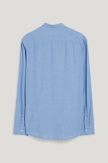 Clockhouse nen - CLOCKHOUSE - camisa - regular fit - coll mao - cotó orgànic - blau clar