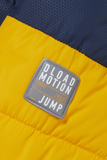 Toddler Boys - Steppjacke mit Kapuze - gelb