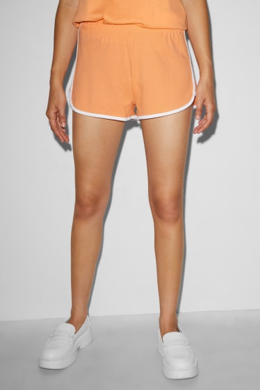 Clockhouse Girls - CLOCKHOUSE - Recover™ - sweat shorts - orange