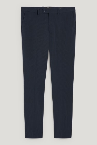 Herren - Baukasten-Hose - Slim Fit - Flex - LYCRA® - Mix & Match - dunkelblau