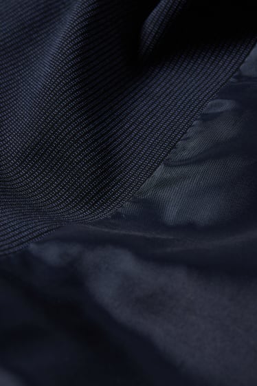 Hombre - Chaleco - colección modular - slim fit - Flex - LYCRA® - Mix & Match - azul oscuro