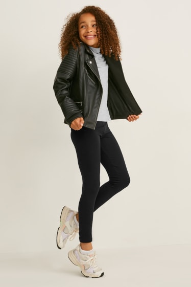 Bambine: - Confezione da 5 - leggings - nero