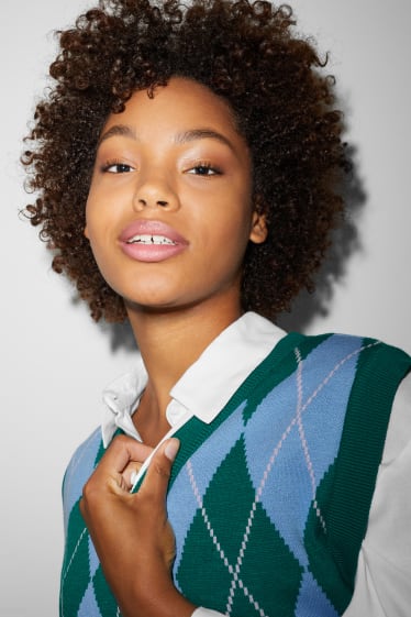 Clockhouse Girls - CLOCKHOUSE - spencer - geruit - groen