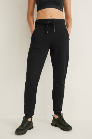 Women - Joggers - organic cotton - recycled - black