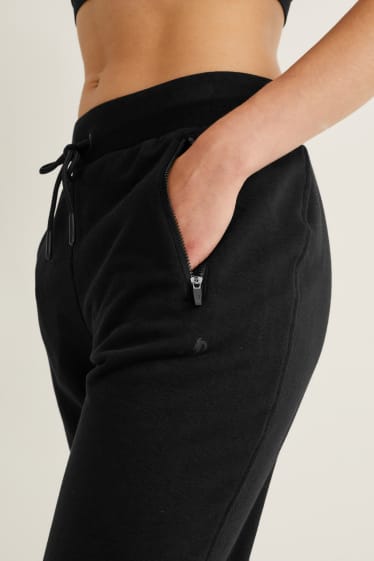 Women - Joggers - organic cotton - recycled - black