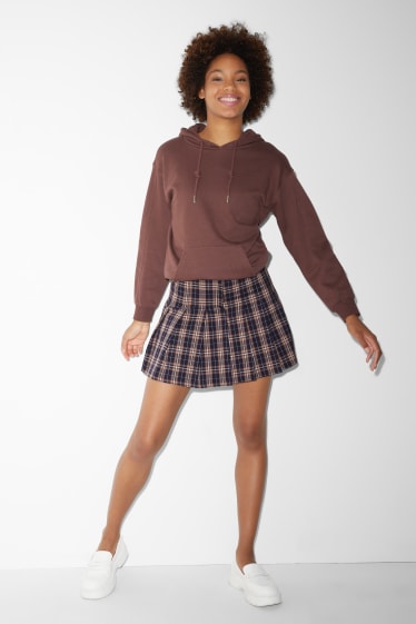Clockhouse Girls - CLOCKHOUSE - Rock - kariert - beige / blau
