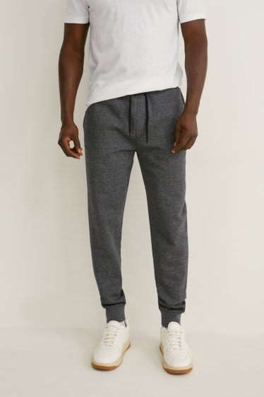 Heren - Joggingbroek - grijs-mix