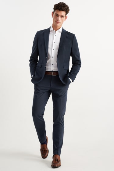 Herren - Baukasten-Sakko - Slim Fit - Flex - LYCRA® - Mix & Match - dunkelblau