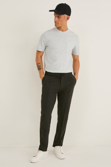 Uomo - T-shirt - grigio chiaro melange