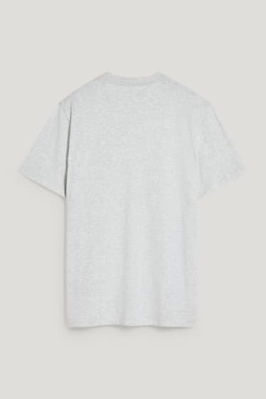 Uomo - T-shirt - grigio chiaro melange