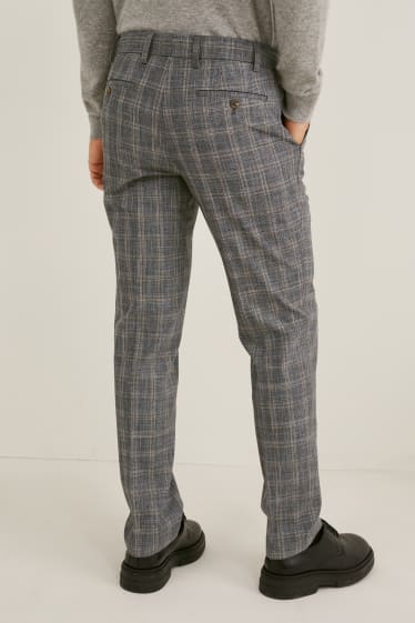 Bărbați - Pantaloni modulari - regular fit - stretch - LYCRA® - gri / bej