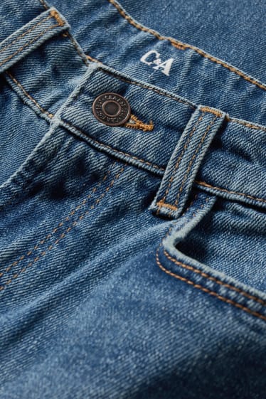 Dona - Relaxed jeans - waist - texà blau