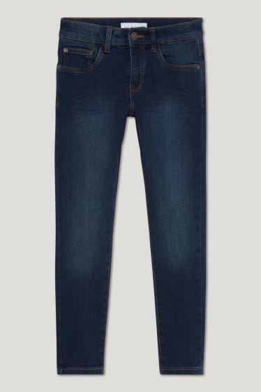Garçons - Skinny jean - jean bleu foncé